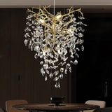 Modern Crystal Tree Branch Chandelier - thebelacan