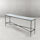 Thaddeus Rectangle Marble Console Table - thebelacan