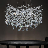 Modern Crystal Tree Branch Chandelier - thebelacan