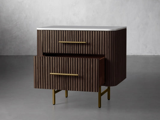 Fimley Closed Nightstand - thebelacan