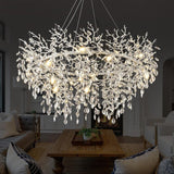 Modern Crystal Tree Branch Chandelier - thebelacan