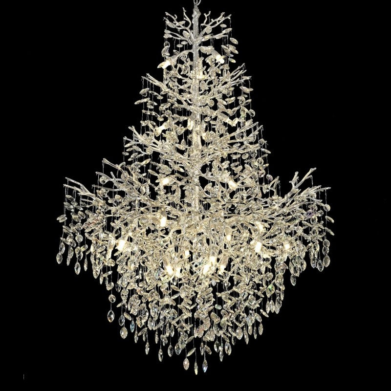 Modern Crystal Tree Branch Chandelier - thebelacan