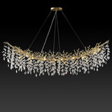 Modern Crystal Tree Branch Chandelier - thebelacan