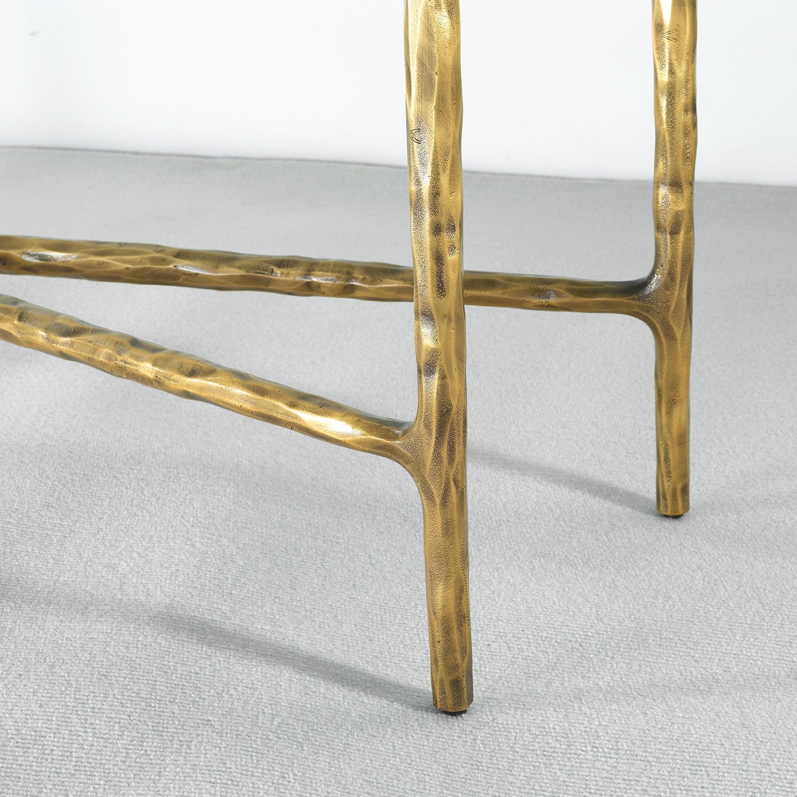 Thaddeus Rectangle Marble Console Table - thebelacan