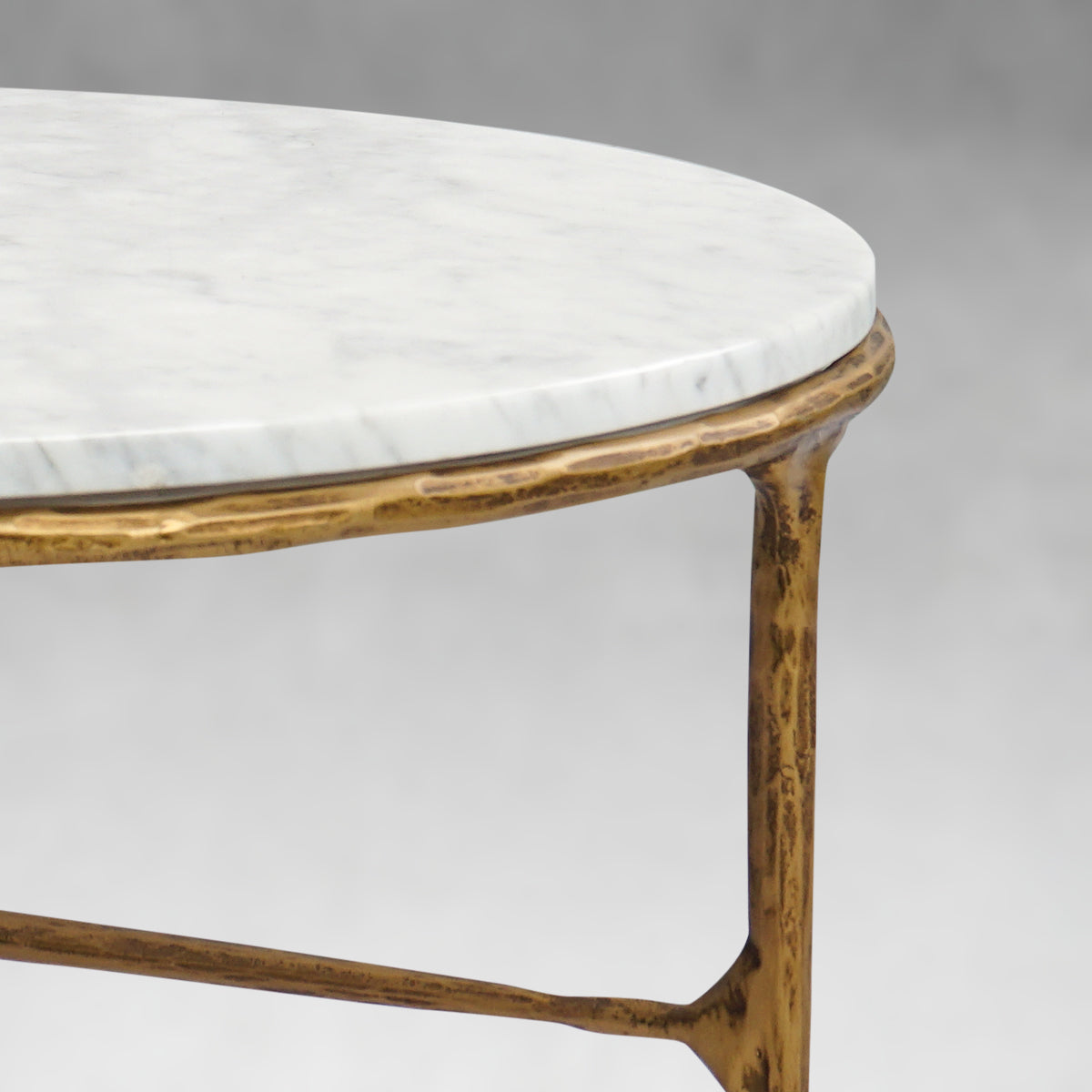 Thaddeus Marble Round Coffee Table - thebelacan