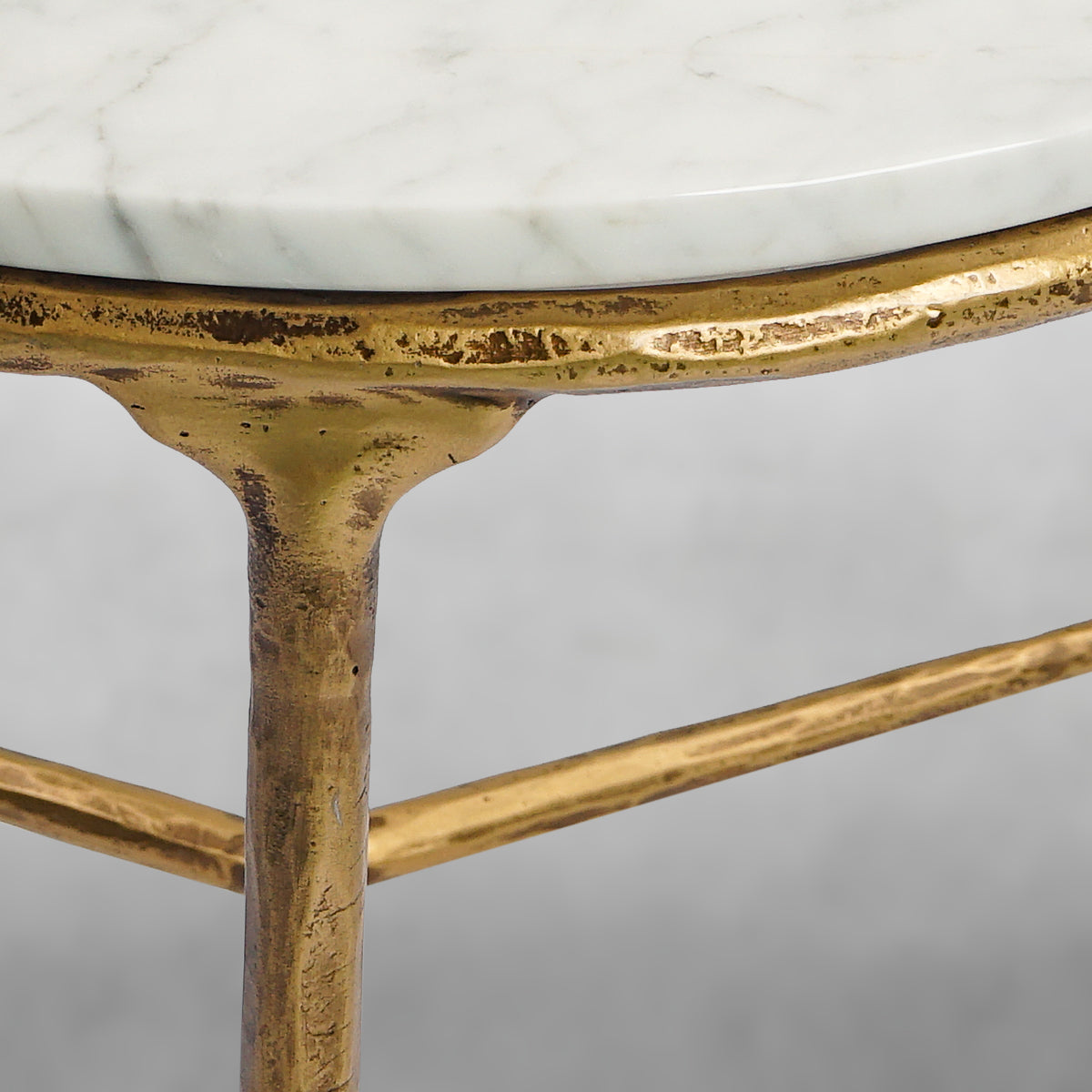 Thaddeus Marble Round Side Table - thebelacan