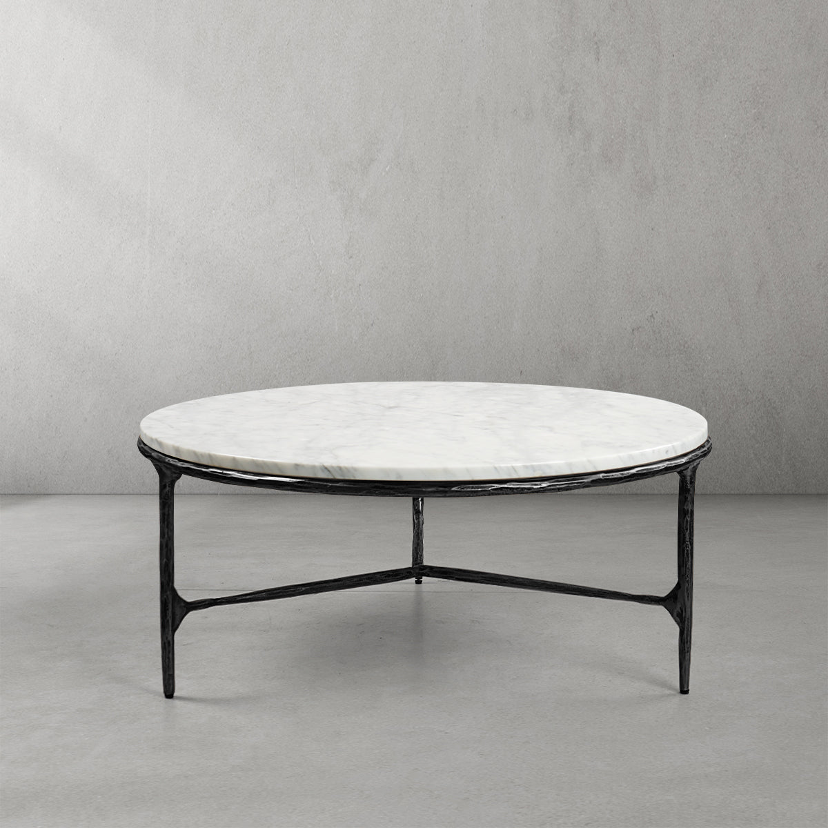 Thaddeus Marble Round Coffee Table - thebelacan