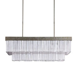 Adam Large Rectangular Chandelier - thebelacan