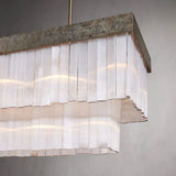 Adam Large Rectangular Chandelier - thebelacan