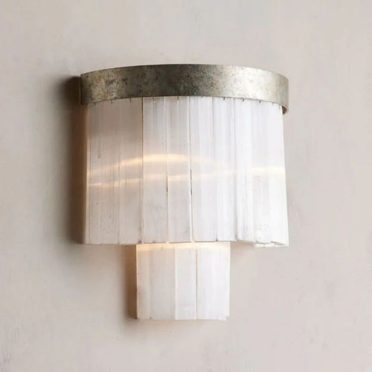 Adam Round 2-Tier Wall Sconce - thebelacan