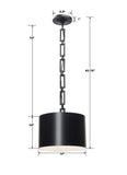 Alston 1 Light 12" Mini Pendant - thebelacan