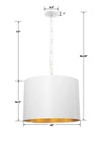 Alston 6 Light 20" Chandelier - thebelacan