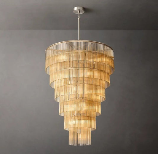 Amadeo Grand Glass Chandelier 36″ - thebelacan