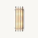 San Marco Alabaster Rectangular Wall Sconce - thebelacan