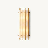 San Marco Alabaster Rectangular Wall Sconce - thebelacan