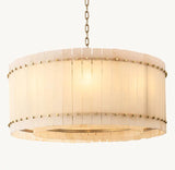 San Marco Alabaster Round Chandelier - thebelacan