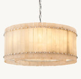 San Marco Alabaster Round Chandelier - thebelacan