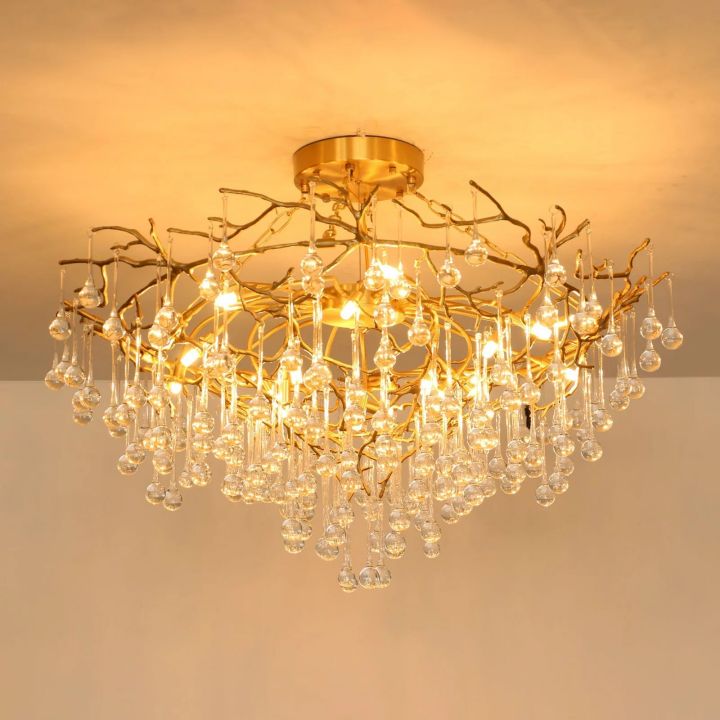 Anita Brass Chandelier - thebelacan