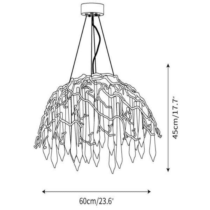 Aqua Dome Chandelier - thebelacan