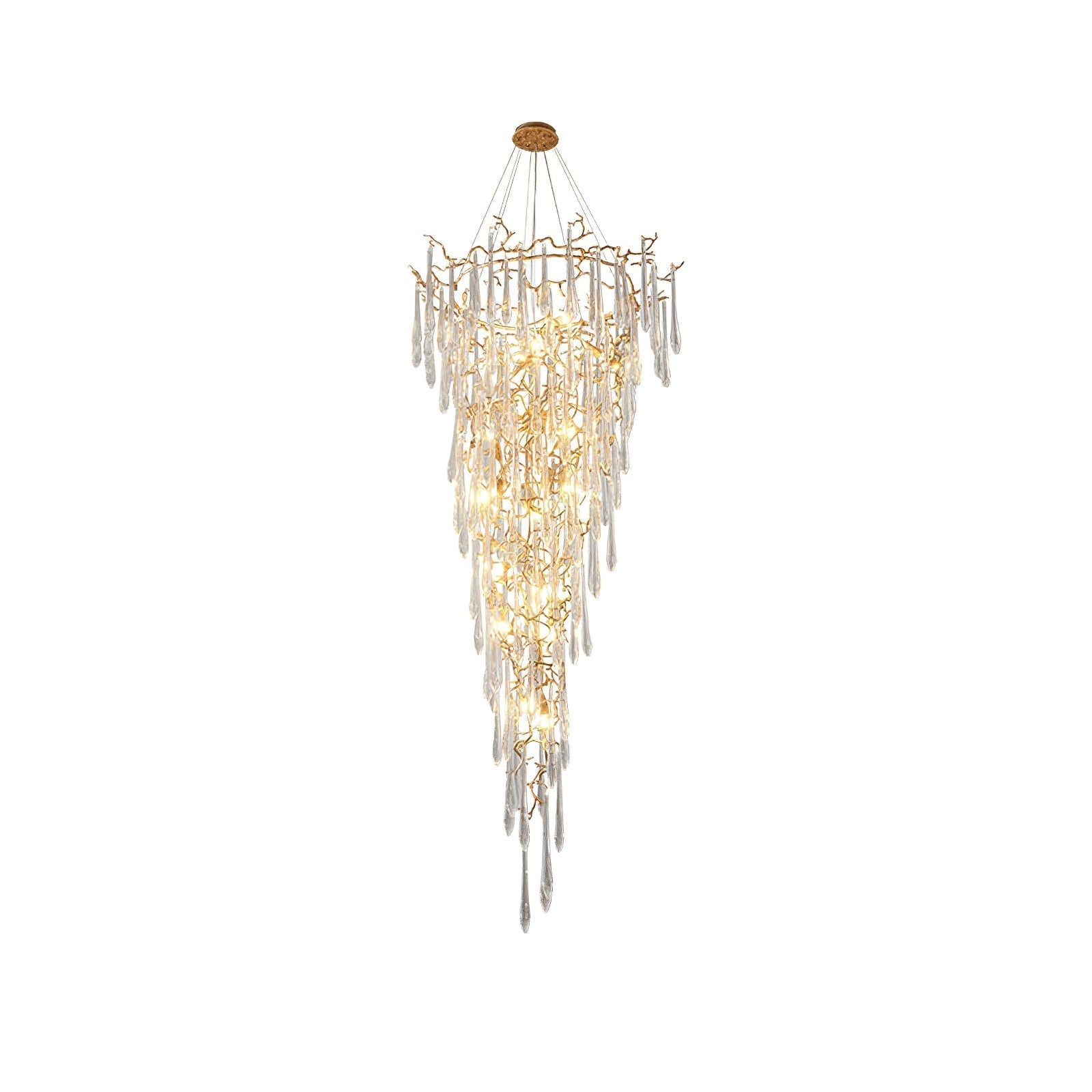 Aqua Parable Chandeliers - thebelacan