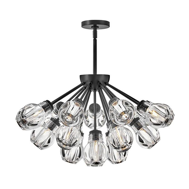 Art Elisa Glass Crystal Chandelier - thebelacan