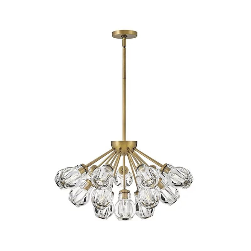 Art Elisa Glass Crystal Chandelier - thebelacan