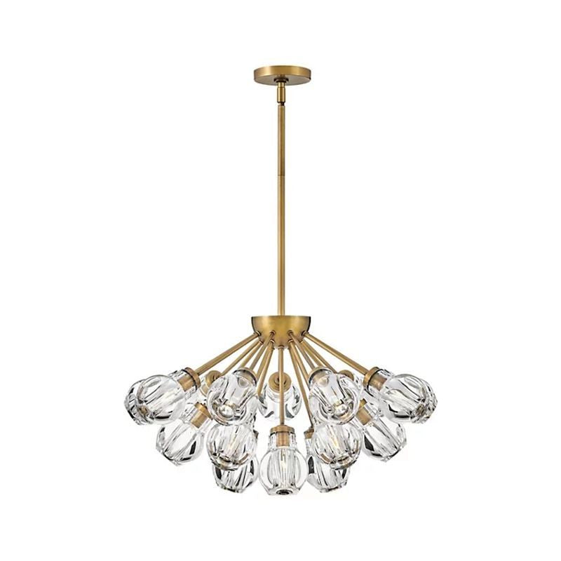 Art Elisa Glass Crystal Chandelier - thebelacan