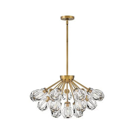 Art Elisa Glass Crystal Chandelier - thebelacan