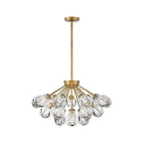 Art Elisa Glass Crystal Chandelier - thebelacan