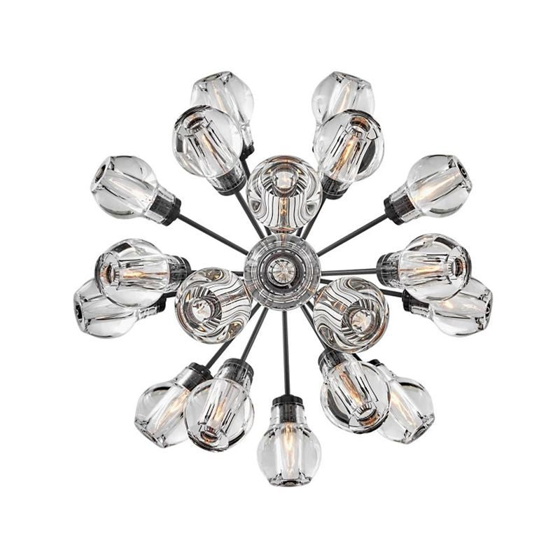 Art Elisa Glass Crystal Chandelier - thebelacan