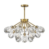 Art Elisa Glass Crystal Chandelier - thebelacan