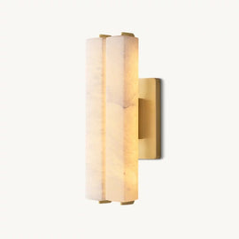 Audubos Alabaster Double Sconce - thebelacan