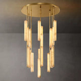 Audubos Alabaster Round Chandelier 40" - thebelacan