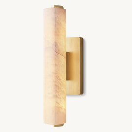 Audubos Alabaster Single Sconce - thebelacan