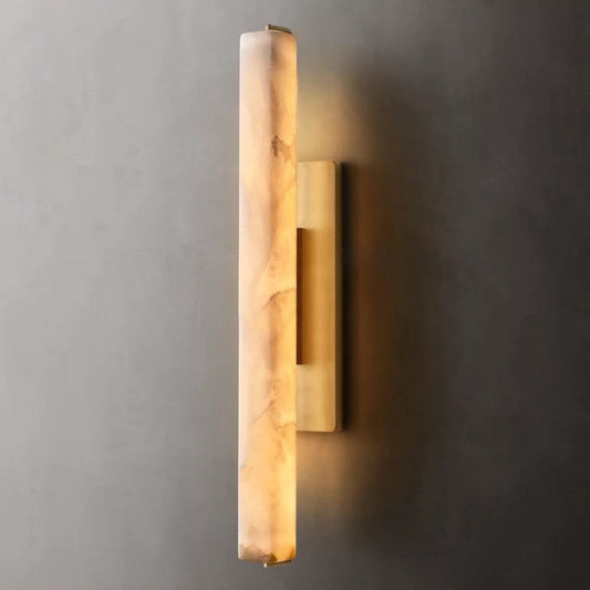 Audubos Alabaster Single Sconce - thebelacan