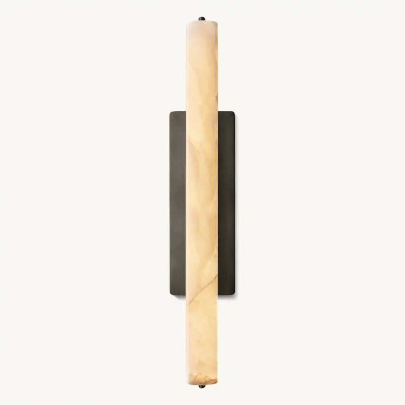 Audubos Alabaster Single Sconce - thebelacan