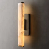 Audubos Alabaster Single Sconce - thebelacan