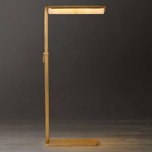 Audubos Alabaster Task Floor Lamp - thebelacan