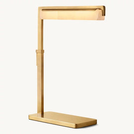 Audubos Alabaster Task Table Lamp - thebelacan