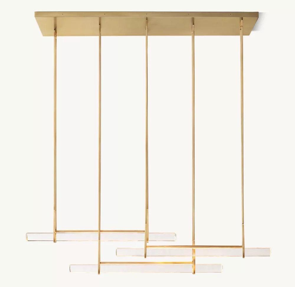 Audubos Triple Bar Linear Chandelier  　 - thebelacan