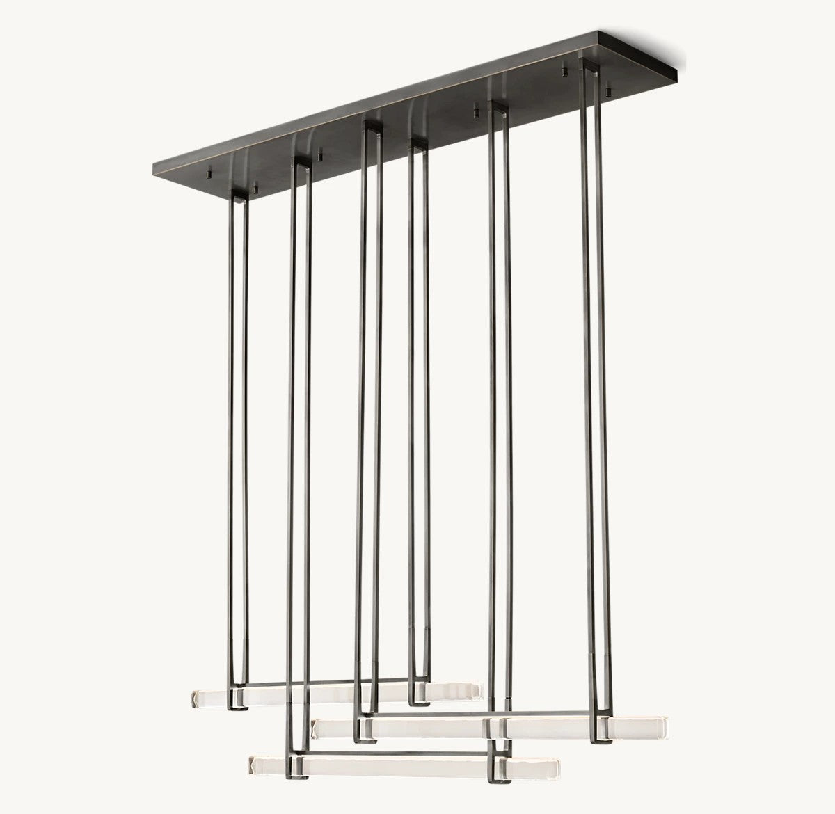 Audubos Triple Bar Linear Chandelier  　 - thebelacan