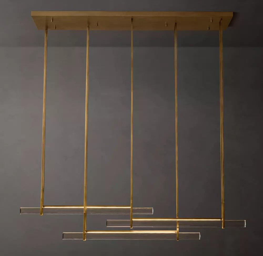 Audubos Triple Bar Linear Chandelier  　 - thebelacan