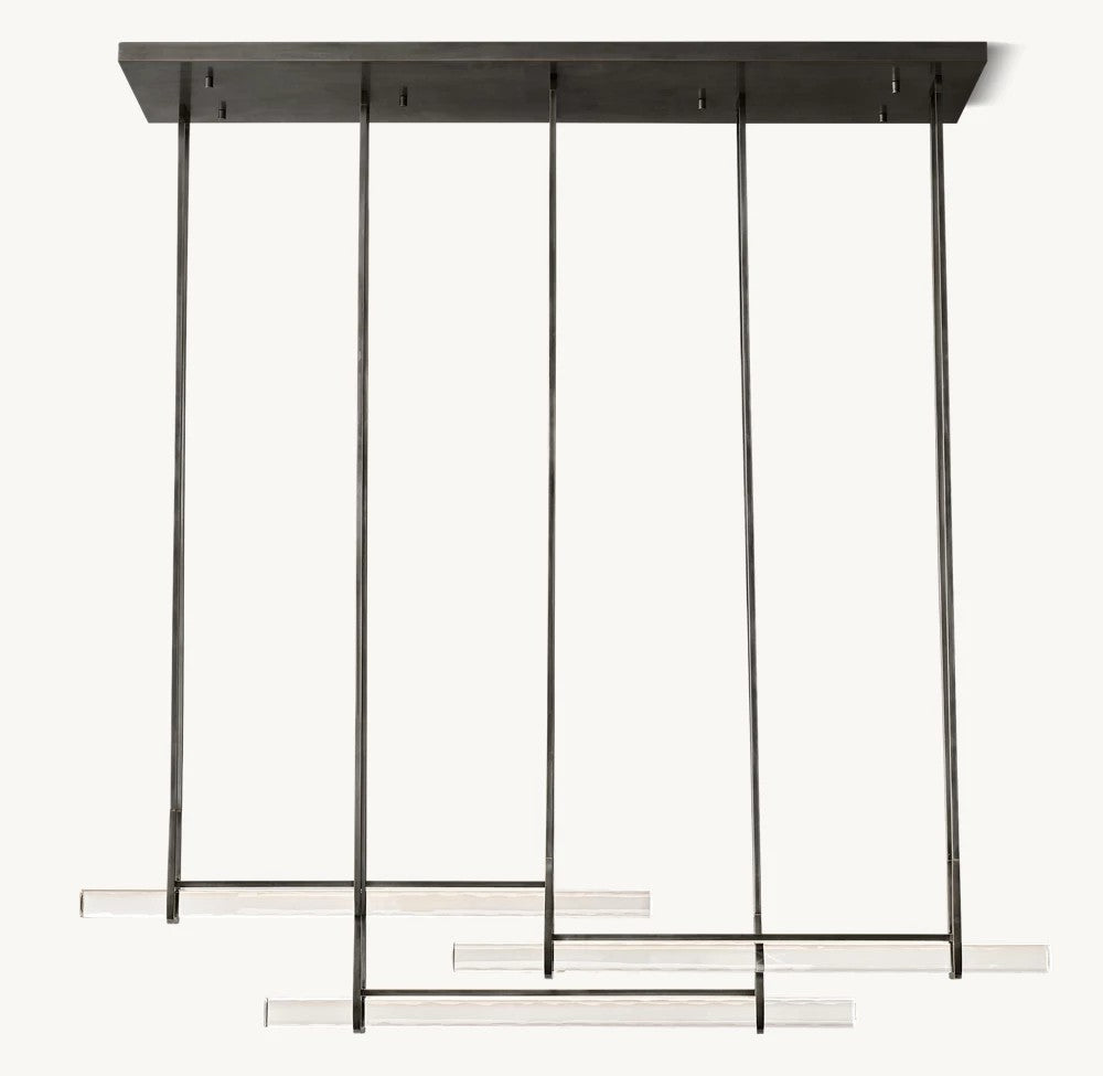 Audubos Triple Bar Linear Chandelier  　 - thebelacan