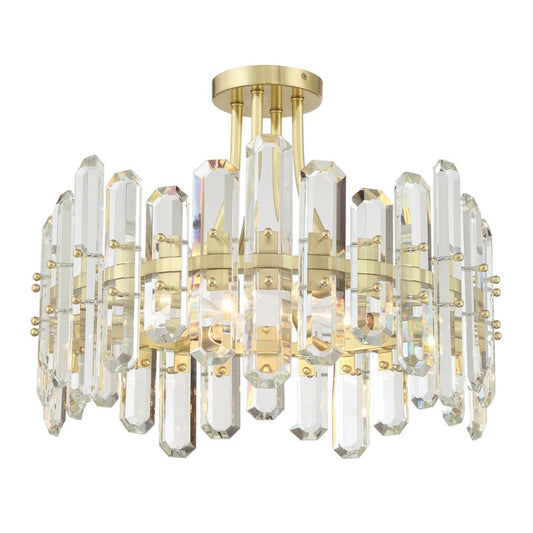 Bolton 4 Light Semi Flush Mount - thebelacan