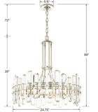 Bolton 8 Light Chandelier - thebelacan