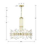 Bolton 8 Light Chandelier - thebelacan