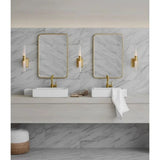 Brenda Single Bath Wall Sconce 18" - thebelacan