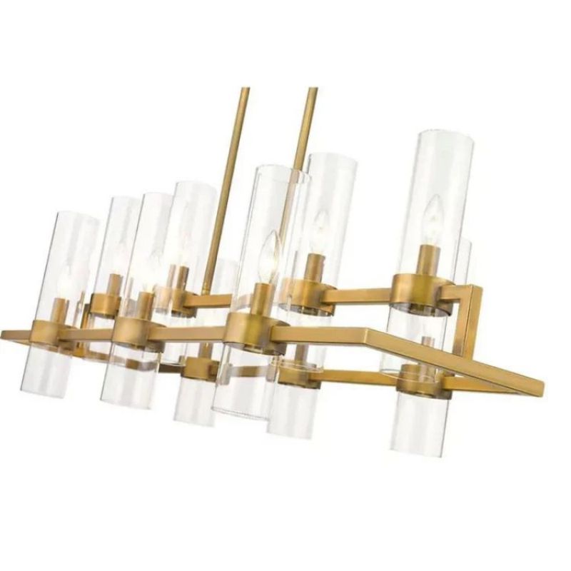 Bria Art Rectangle Chandelier - thebelacan