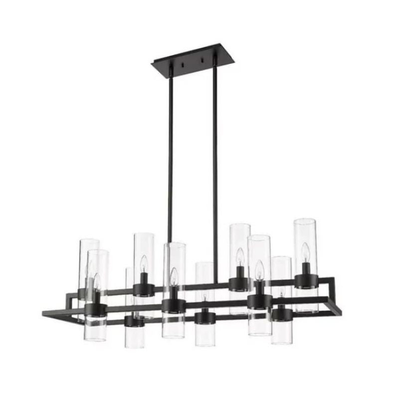 Bria Art Rectangle Chandelier - thebelacan