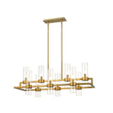 Bria Art Rectangle Chandelier - thebelacan